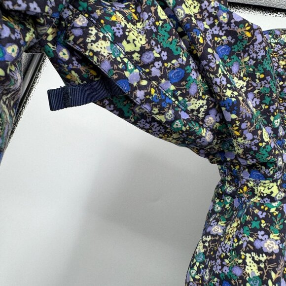 This is a Burton Dryride women's ski jacket in a multicolored ditsy floral print - Picture 15 of 16